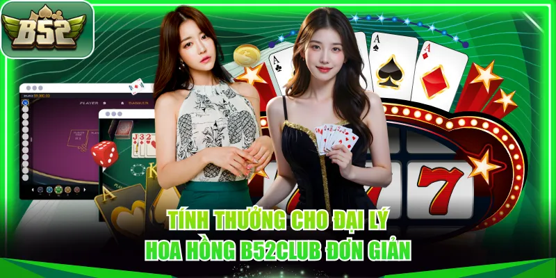 Tính thưởng cho đại lý hoa hồng B52CLUB đơn giản